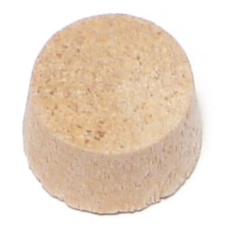 Midwest Fastener 3/8" Birch Wood Flat Head Plugs 40PK 66803